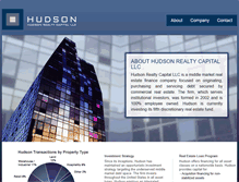 Tablet Screenshot of hudsoncap.com